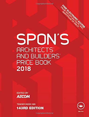 Spon's architect's and builders' price book 2018