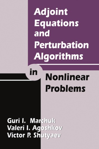 Adjoint equations and perturbation algorithms in nonlinear problems