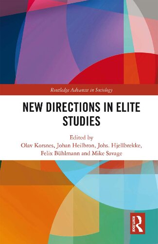 New directions in elite studies