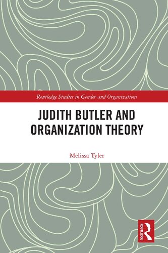 Judith Butler and organization theory