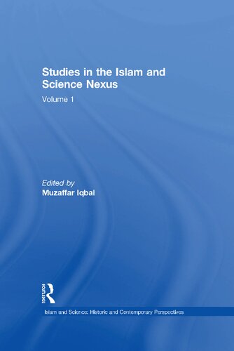 Studies in the Islam and science nexus