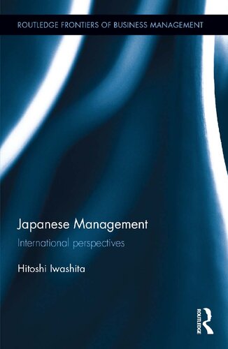 Japanese management : international perspectives