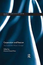 Corporatism and fascism : the corporatist wave in Europe