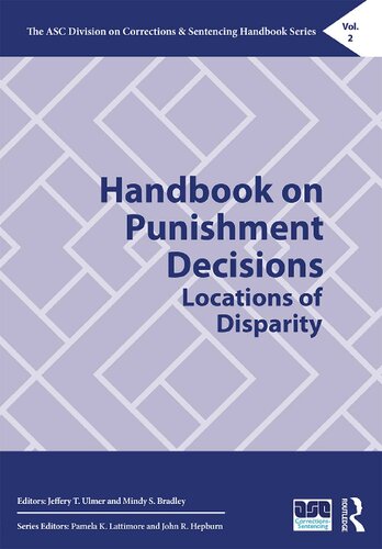 Handbook on punishment decisions : locations of disparity