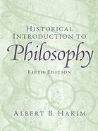 Historical introduction to philosophy