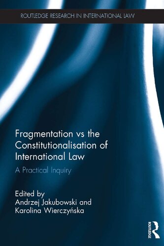 Fragmentation vs the constitutionalisation of international law : a practical inquiry