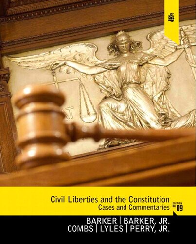 Civil liberties and the Constitution : cases and commentaries