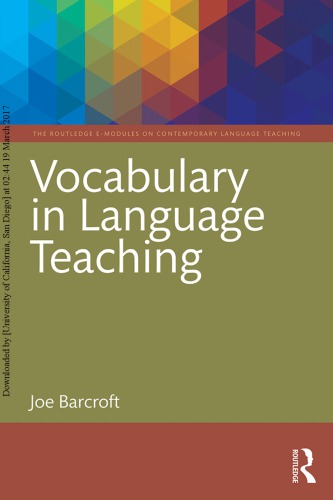 Vocabulary in language teaching