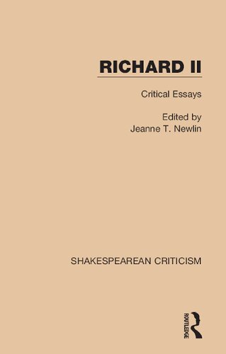 Richard II : critical essays