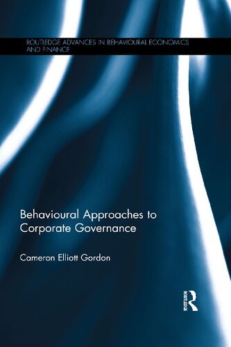 Behavioural approaches to corporate governance