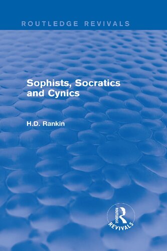 Sophists, Socratics and Cynics