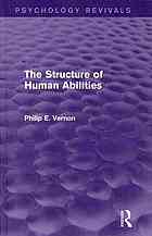 The structure of human abilities