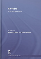 Emotions : a social science reader