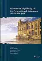 Geotechnical Engineering for the Preservation of Monuments and Historic Sites