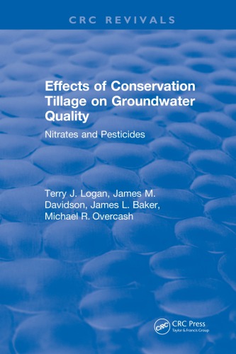 Effects Conservation Tillage on Ground Water Quality