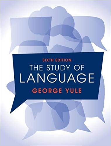 The Study of Language 6th Edition