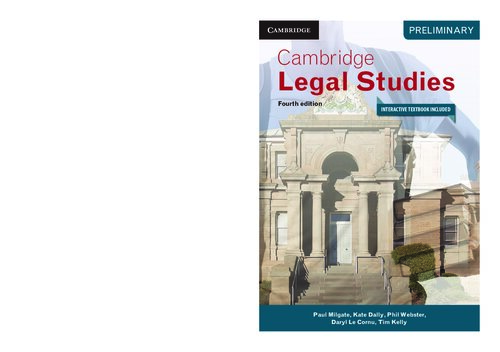 Cambridge Preliminary Legal Studies