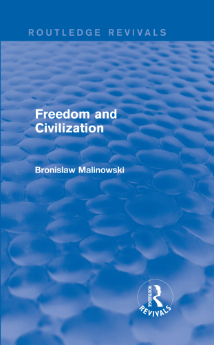 Freedom and civilization