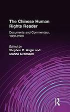 The Chinese Human Rights Reader
