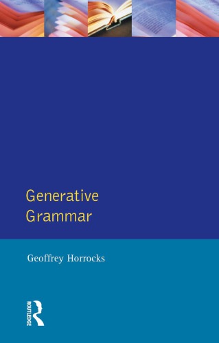 Generative Grammar