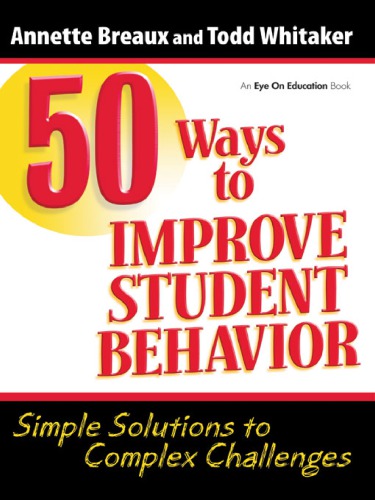 50 Ways to Improve Student Behavior