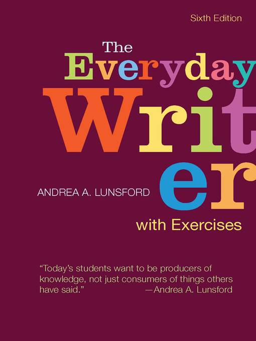 The Everyday Writer with Exercises