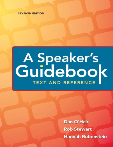 A Speaker's Guidebook