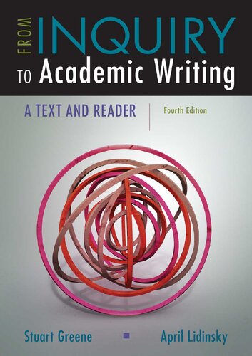 From Inquiry to Academic Writing