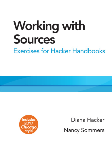 Working with Sources for The Bedford Handbook