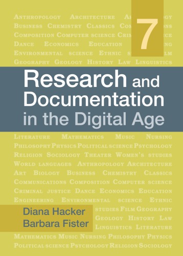 Research and Documentation in the Digital Age