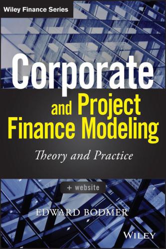 Corporate and Project Finance Modeling