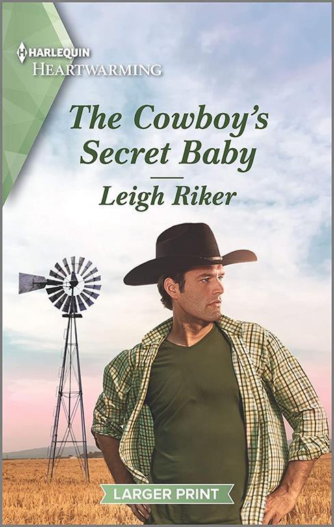 The Cowboy's Secret Baby: A Clean Romance (Kansas Cowboys, 7)