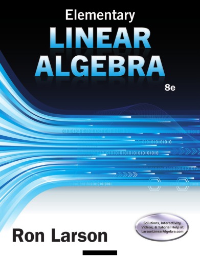 Elementary Linear Algebra, International Metric Edition