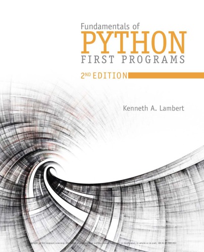 Fundamentals of Python