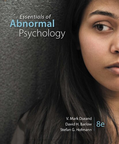 Essentials of Abnormal Psychology