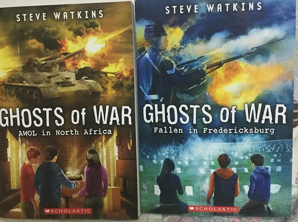 Ghosts of War 2-book set: Fallen in Fredericksburg &amp; AWOL in North Africa