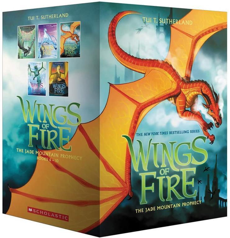 Wings of Fire Box Set, The Jade Mountain Prophecy (Books 6-10)