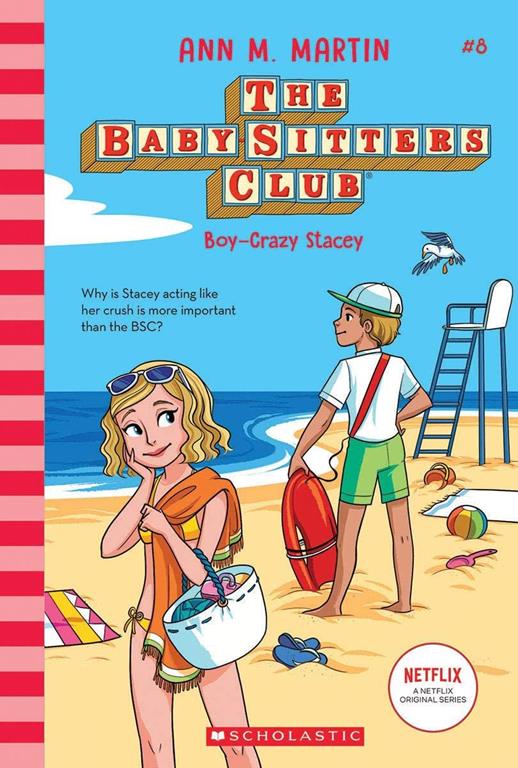 Boy-Crazy Stacey (The Baby-sitters Club, 8) (Library Edition) (8)