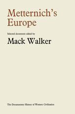 Metternich's Europe, 1813-48