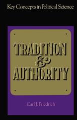 Tradition and Authority