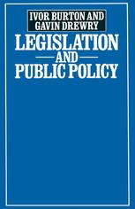 Legislation and public policy : public bills in the 1970-74 Parliament