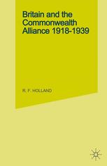 Britain and the Commonwealth alliance, 1918-1939