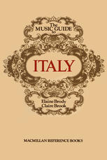 Music Guide to Italy