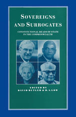 Surrogates for the Sovereign : Constitutional Heads of State in the Commonwealth.