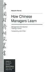 How Chinese Managers Learn : Management and Industrial Training in China.