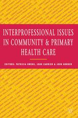 Interprofessional issues in community and primary health care