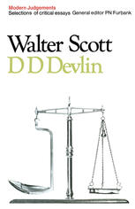 Walter Scott : modern judgements