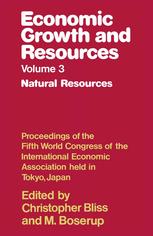 Economic Growth and Resources : Natural Resources