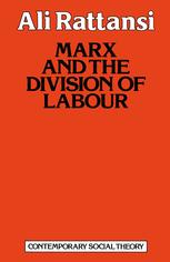 Marx and the Division of Labour