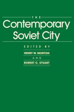 The Contemporary Soviet City